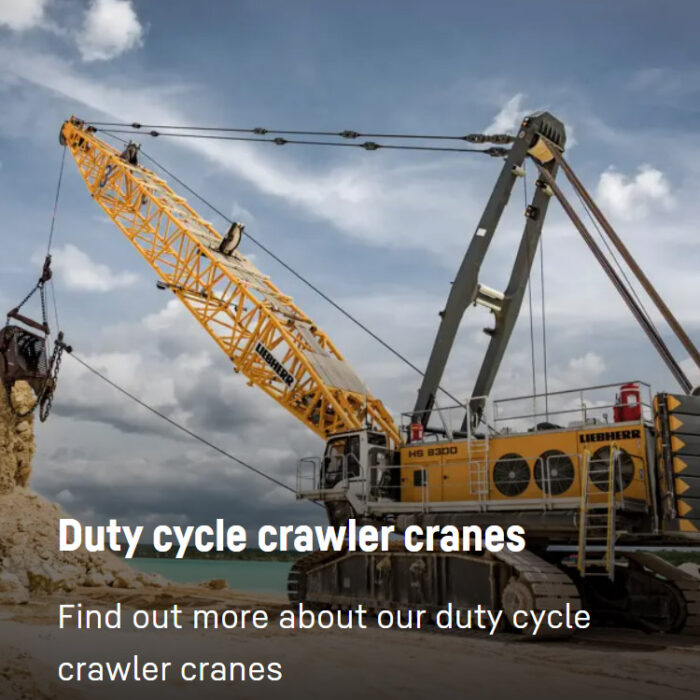 Duty Cycle Crawler Cranes